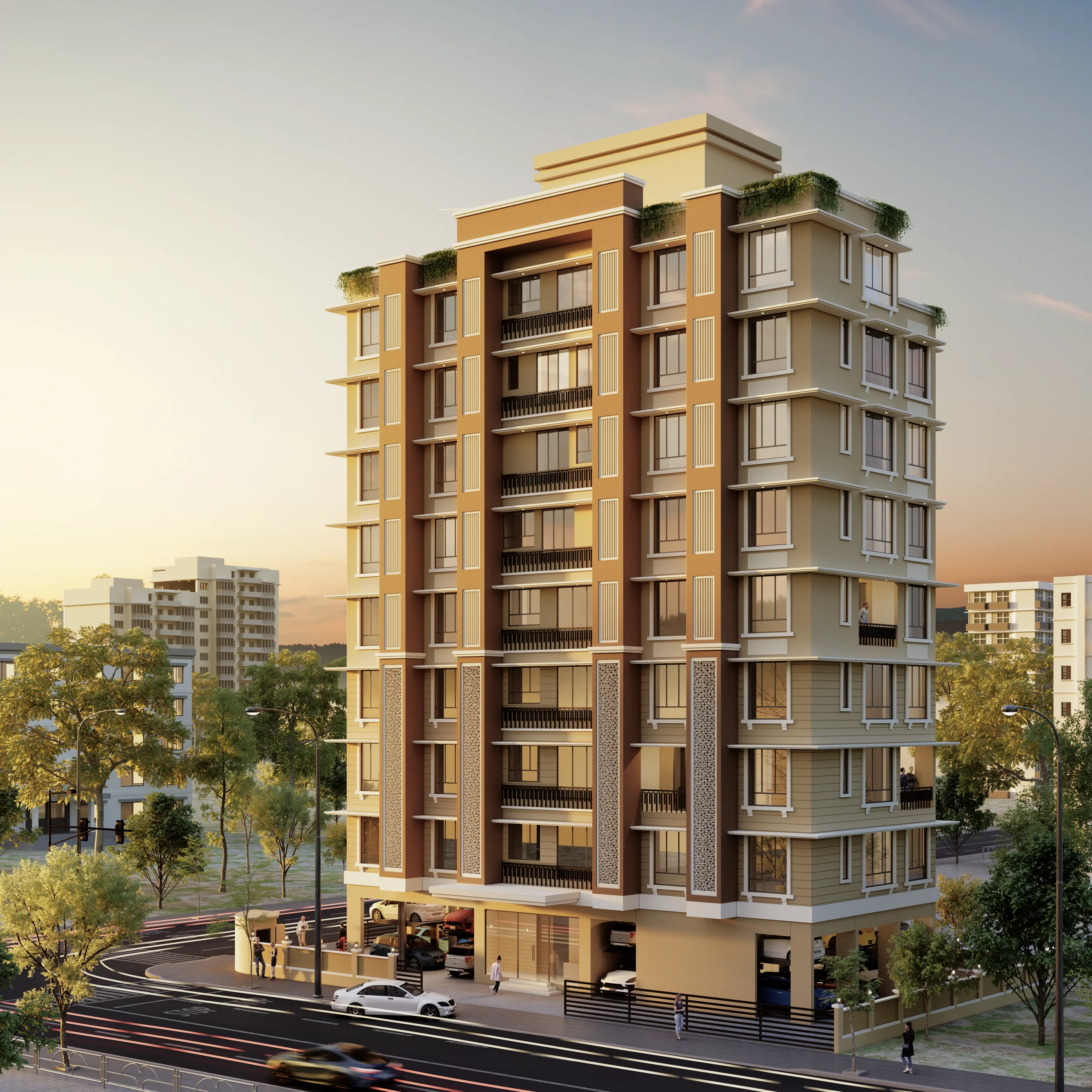 Savitri Kunj – Evening